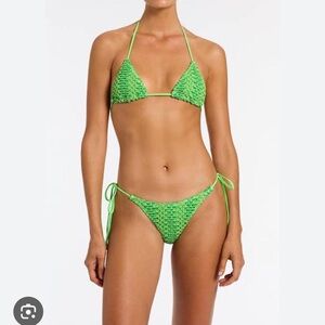TRIANGL VINCA GRASSE BIKINI SET (size L top, S bottoms)